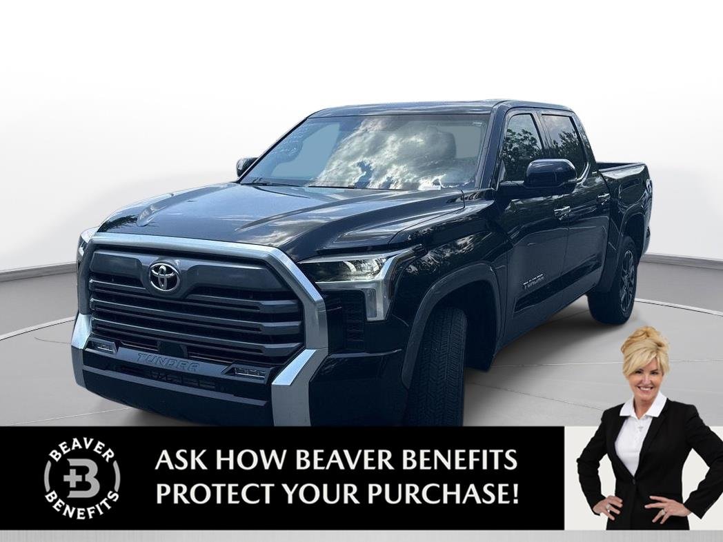 Used 2023 Midnight Black Metallic Toyota Limited image 1