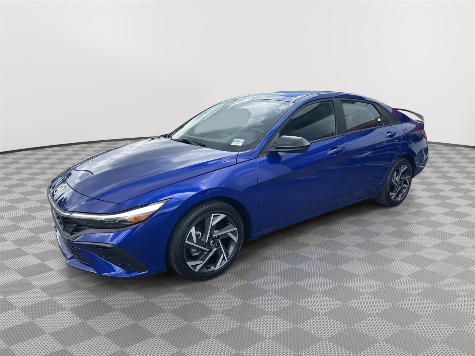 Used 2025 Intense Blue Hyundai SEL Sport image 1