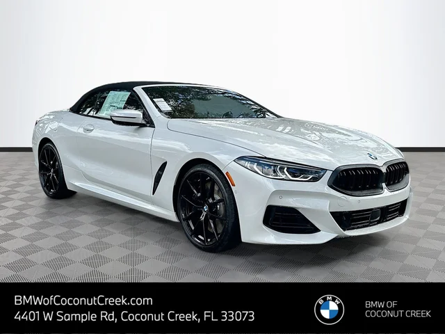 New 2026 BMW 8 Series 840i Convertible in Coconut Creek #ICW65874