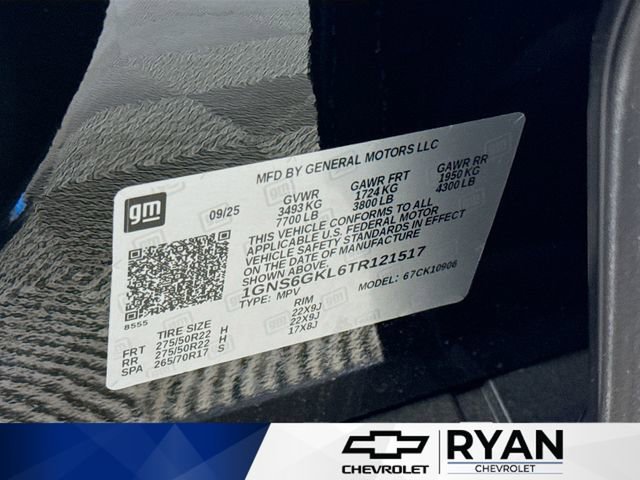 2026 Chevrolet Suburban High Country - Photo 36