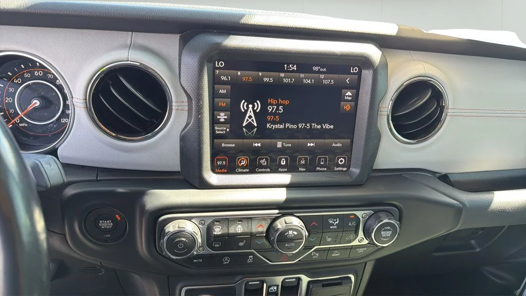 Used 2021 White Jeep Unlimited Sahara High Altitude image 24