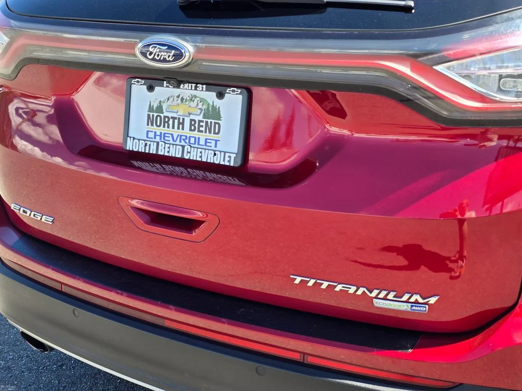 Used 2015 Red Ford Titanium image 13