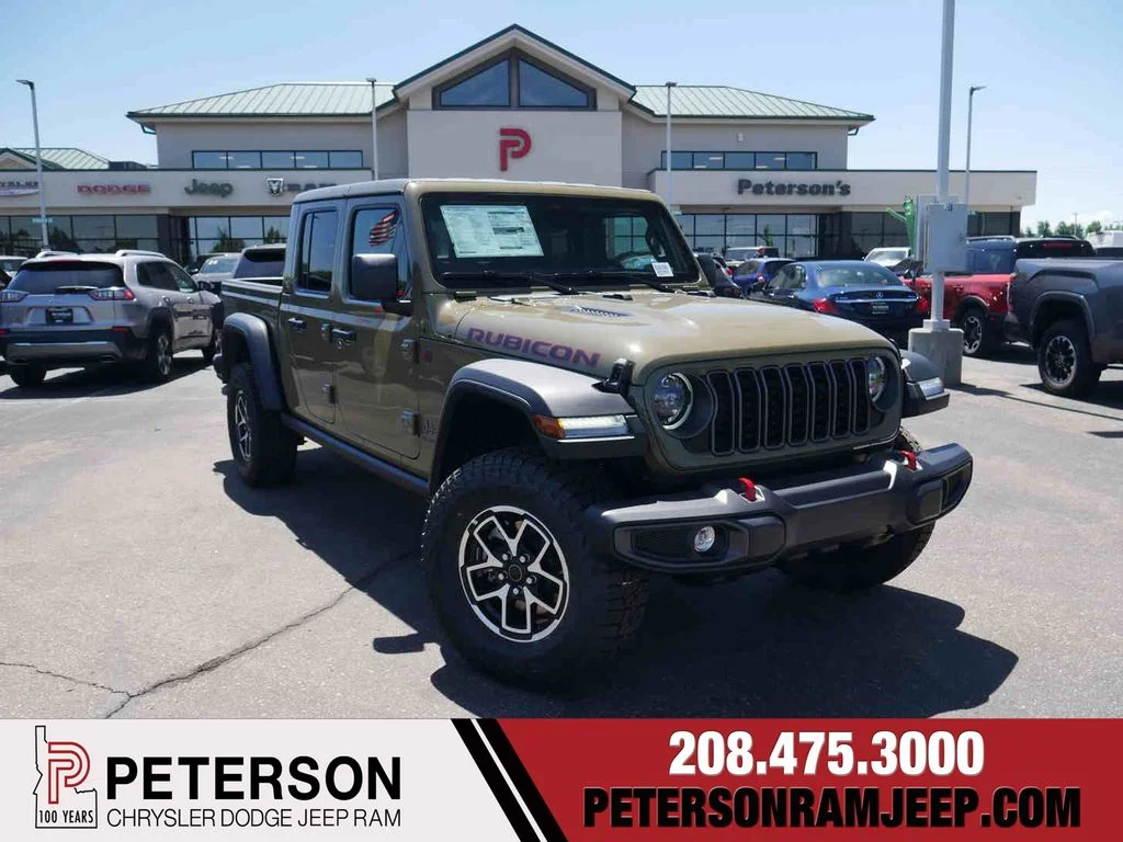 New 2026 Green Jeep Rubicon image 1