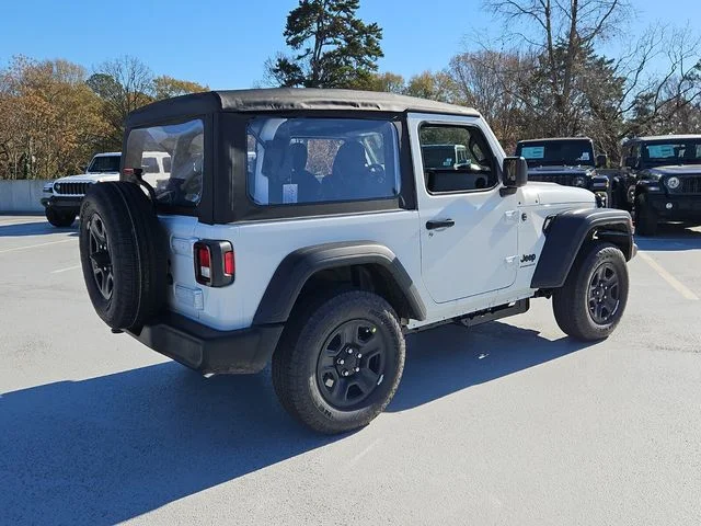 New 2026 Bright White Clear-Coat Exterior Paint Jeep Sport image 3