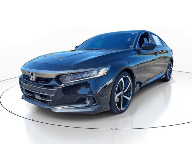 Used 2021 Crystal Black Pearl Honda Sport image 3