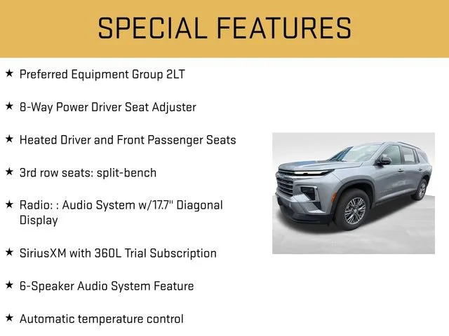 Used 2026 Sterling Gray Metallic Chevrolet LT image 6
