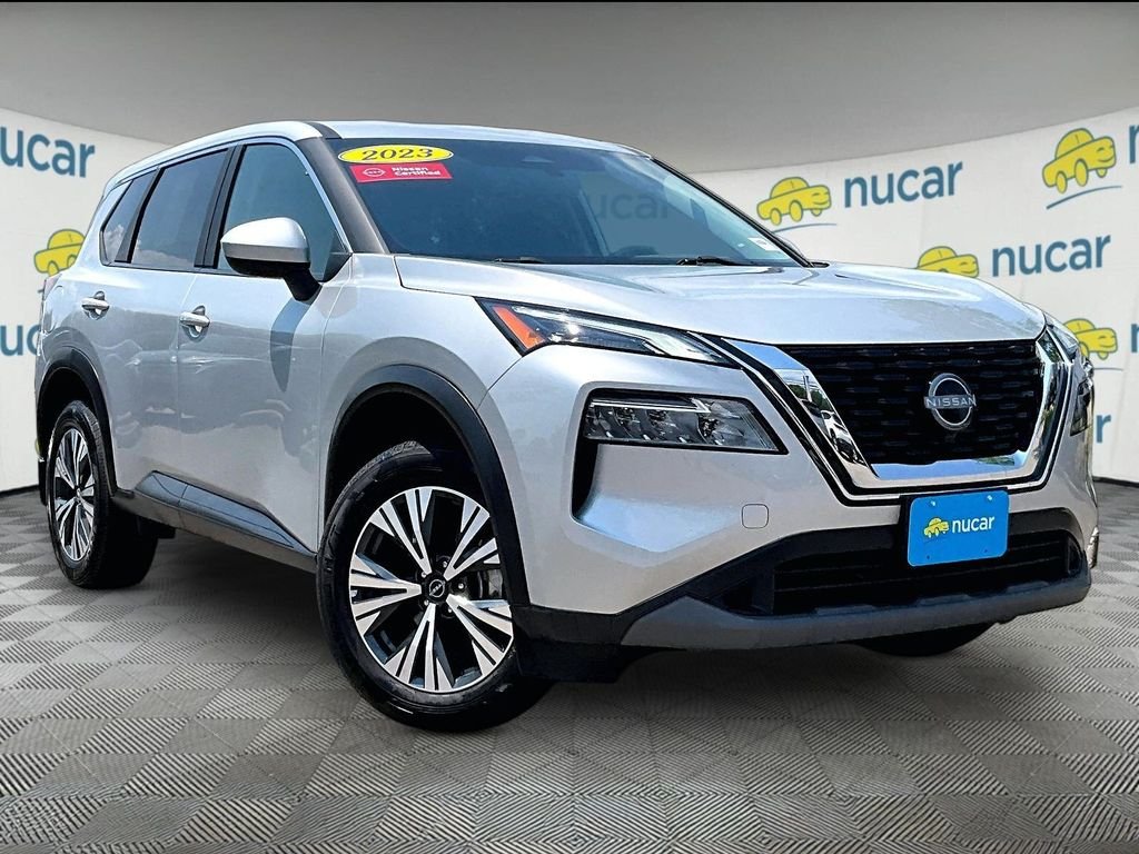 Used 2023 Silver Nissan SV image 1