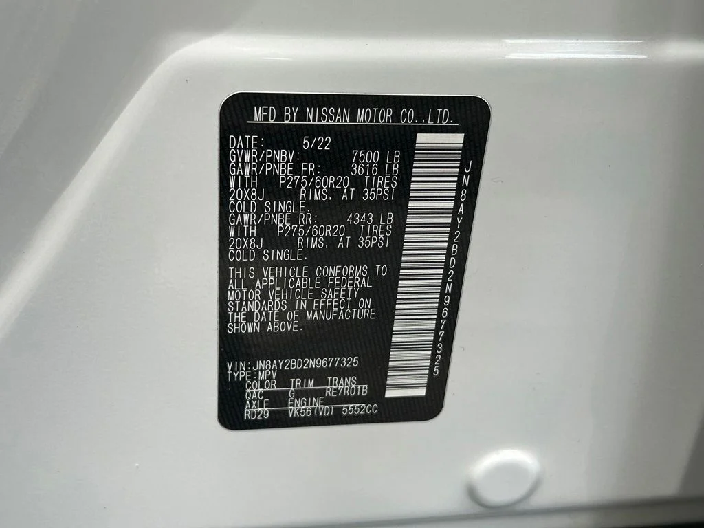 Certified Used 2022 White Nissan SL image 53