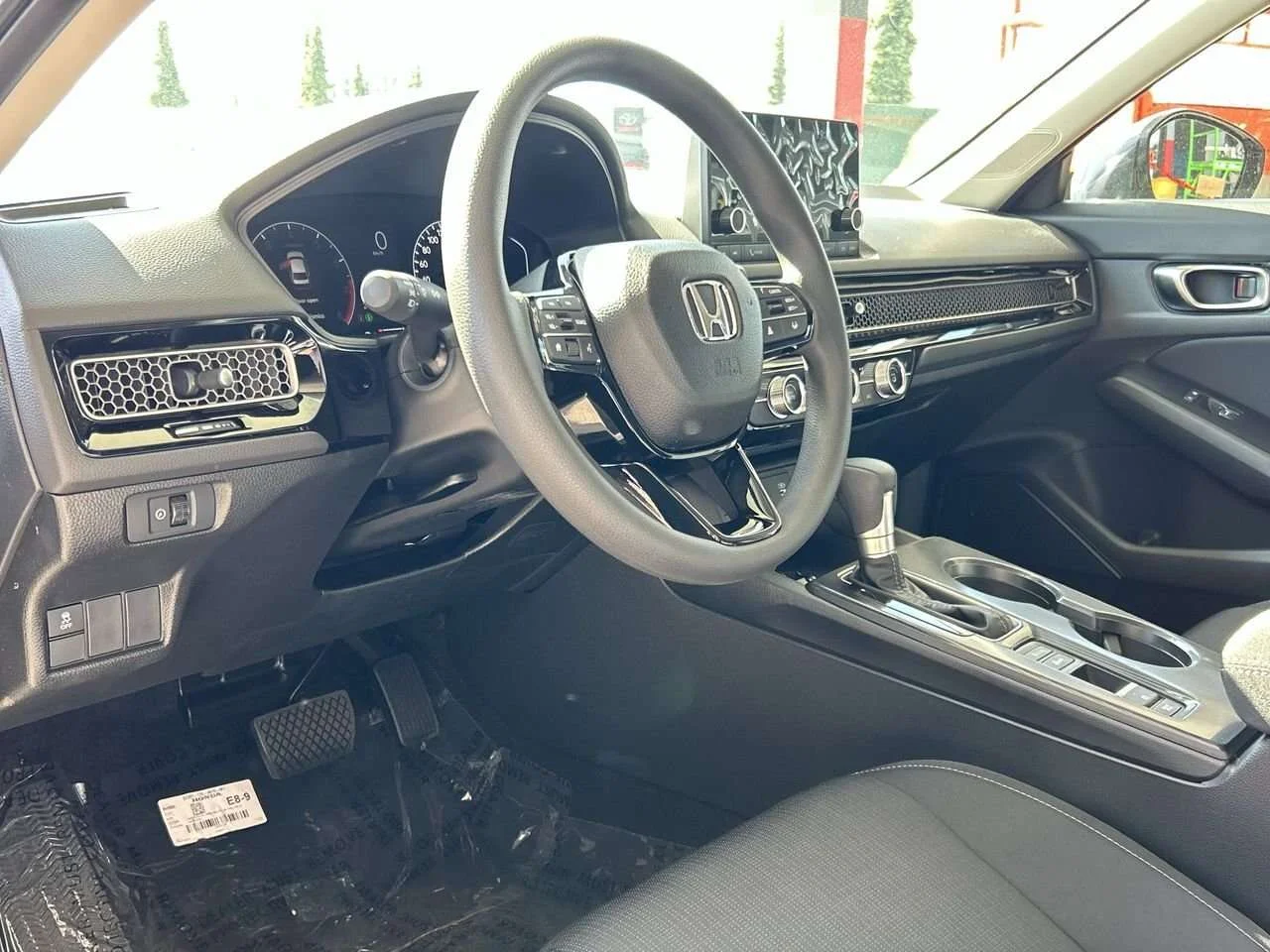 Used 2025 Crystal Black Pearl Honda LX CVT Sedan Certified Pre-Owned   No Accident   O image 19