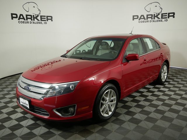 Used 2010 Sangria Red Metallic Ford SEL image 1