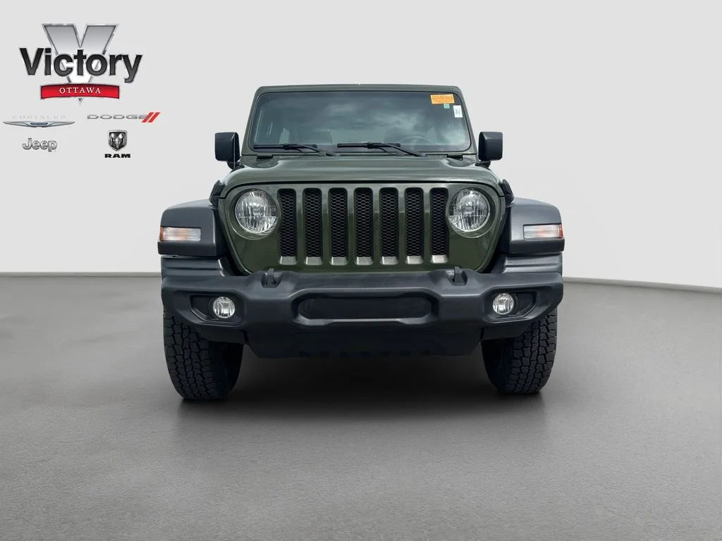 Used 2022 Jeep Wrangler Unlimited Sport with VIN 1C4HJXDN1NW225837 for sale in Kansas City