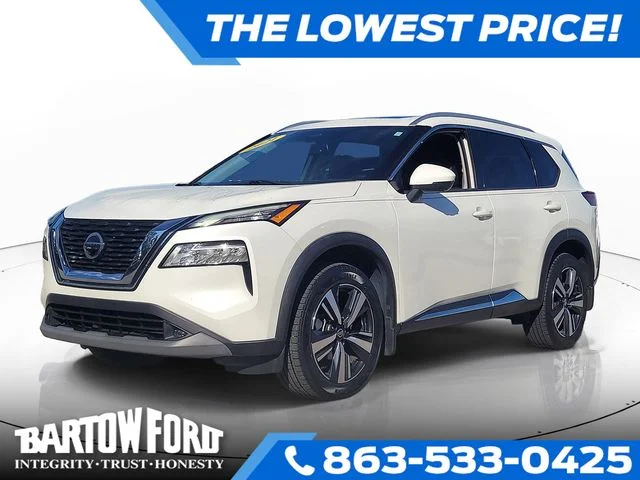 Used 2021 White Nissan SL image 1