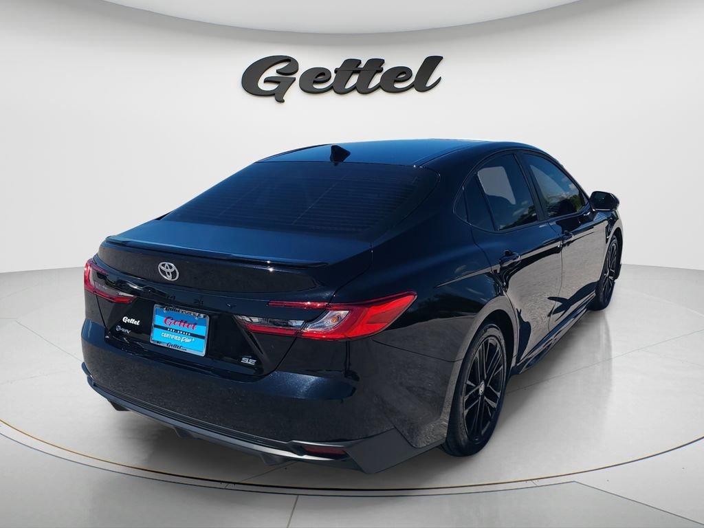 Used 2025 Black Toyota SE image 5