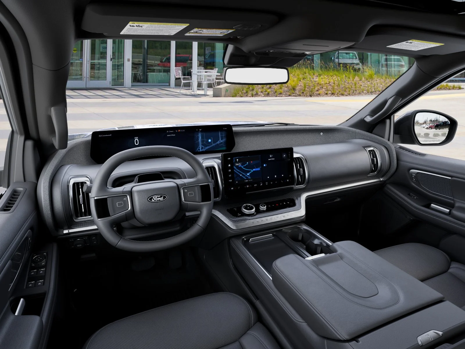 New 2027 Agate Black Metallic Ford MAX Platinum image 9