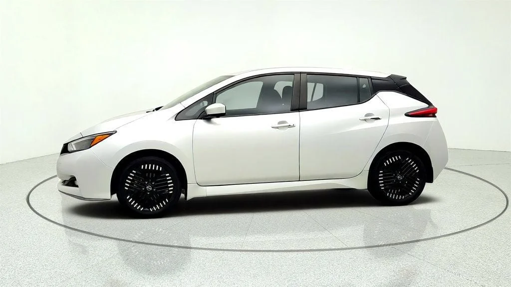 Used 2023 Brilliant Silver Metallic Nissan SV PLUS Hatchback w/ 212-Mile Range & ProPILOT Assist image 8