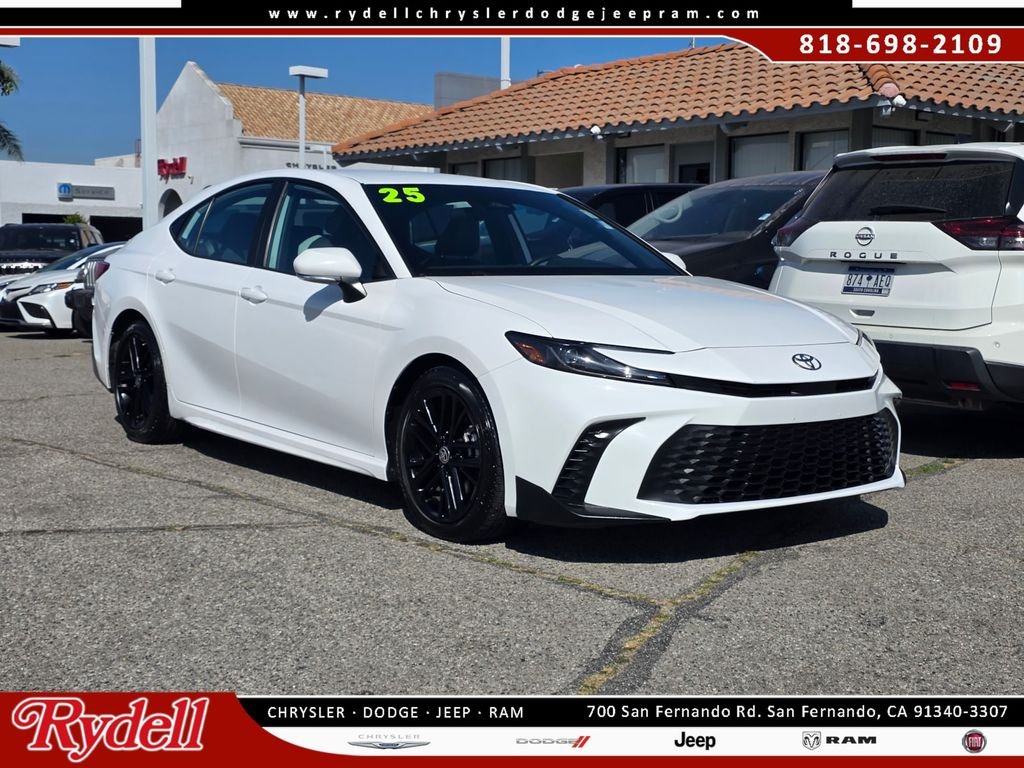 Used 2025 White Toyota SE image 1