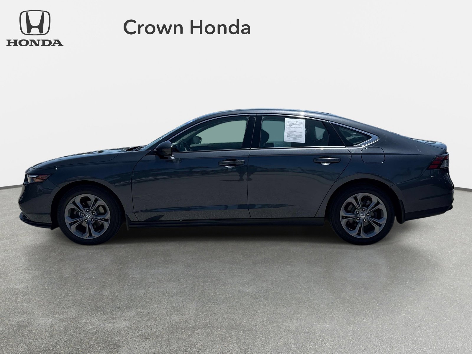 Used 2024 Meteorite Gray Metallic Honda EX image 2