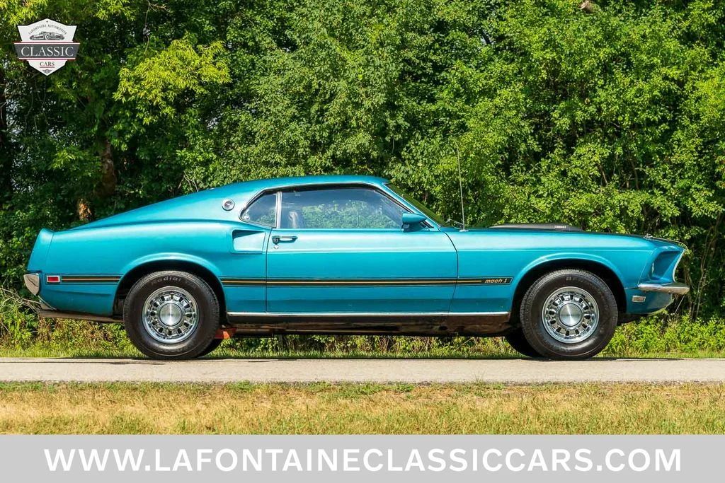 Used 1969 Blue Ford Mach 1 image 31