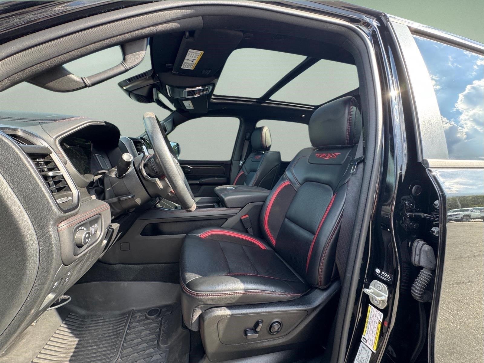 Used 2024 Diamond Black Crystal Pearlcoat Ram TRX image 19