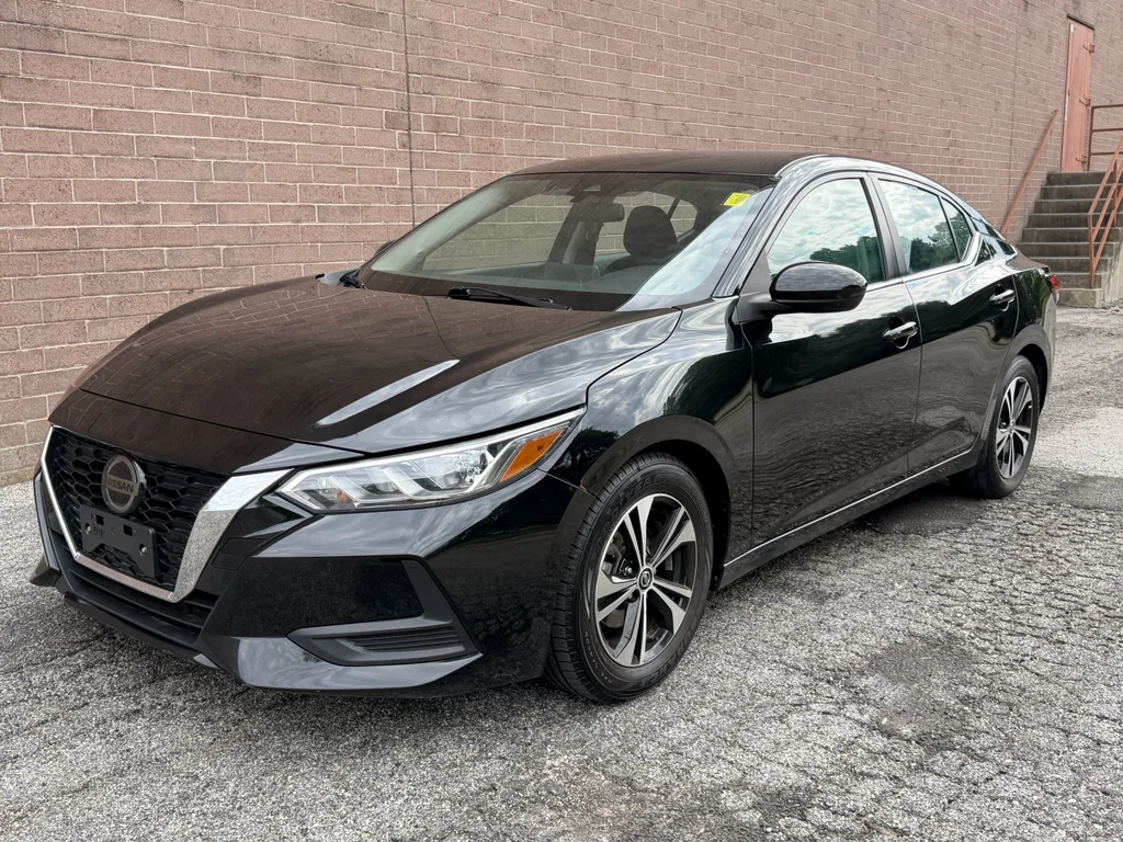 Used 2023 Super Black Nissan SV image 1