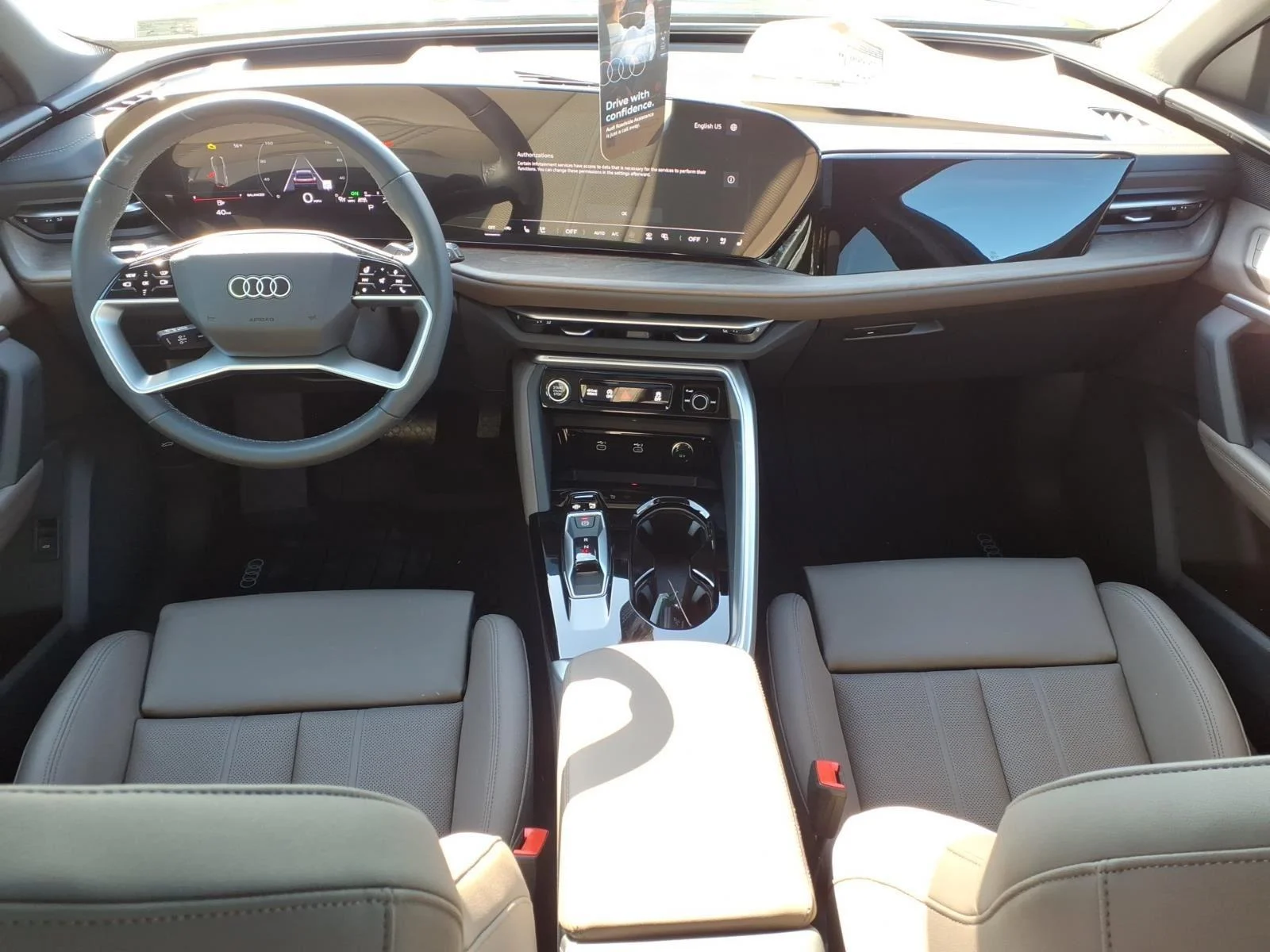 New 2025 Mythos Black Metallic Audi Premium Plus image 15