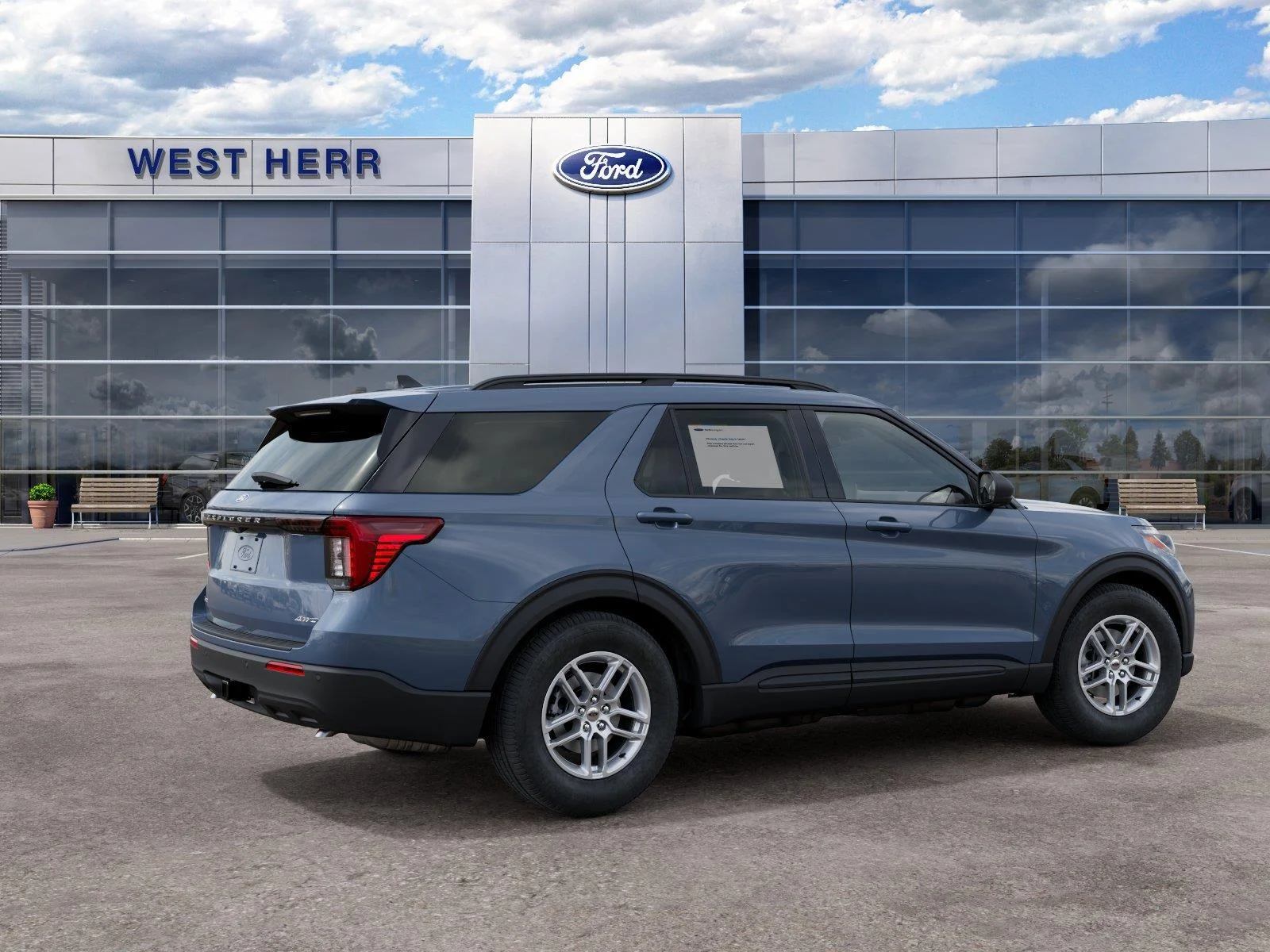 New 2027 Vapor Blue Metallic Ford Active image 6