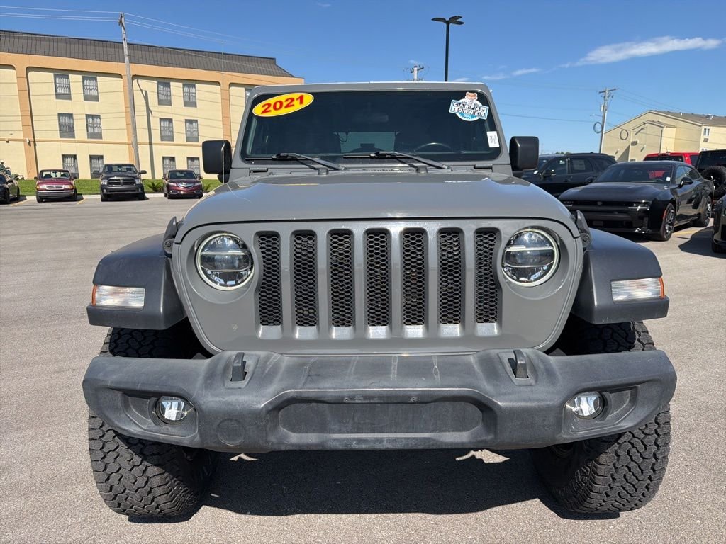 Certified 2021 Jeep Wrangler Unlimited ISLANDER with VIN 1C4HJXDN1MW608448 for sale in Kansas City