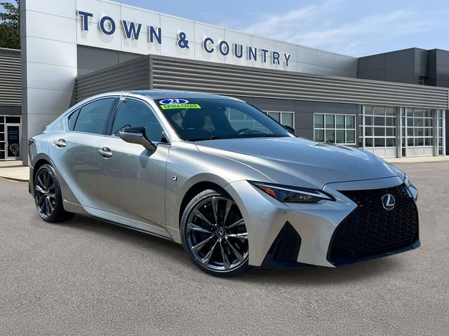 Certified Used 2023 Silver Lexus 350 F SPORT image 1