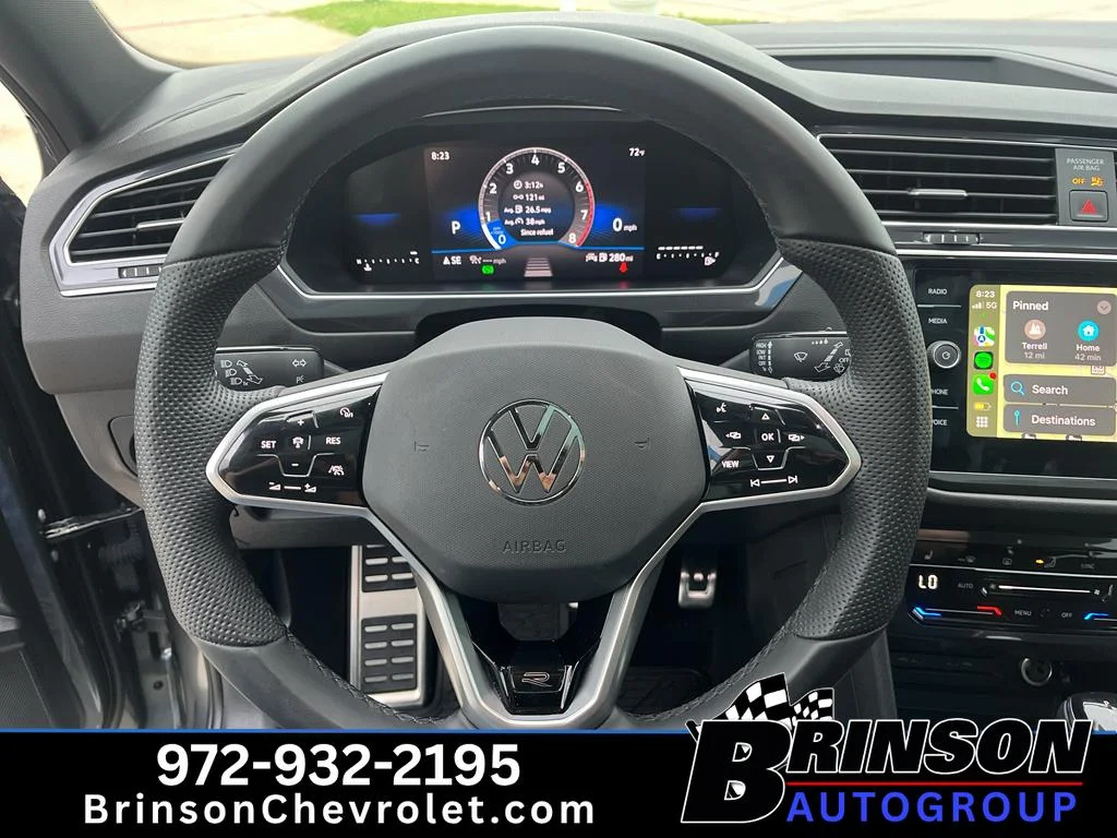 Used 2024 Platinum Gray Metallic Volkswagen SE R-Line Black image 9