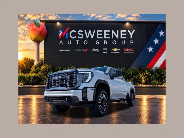 Used 2024 White GMC Denali Ultimate image 1