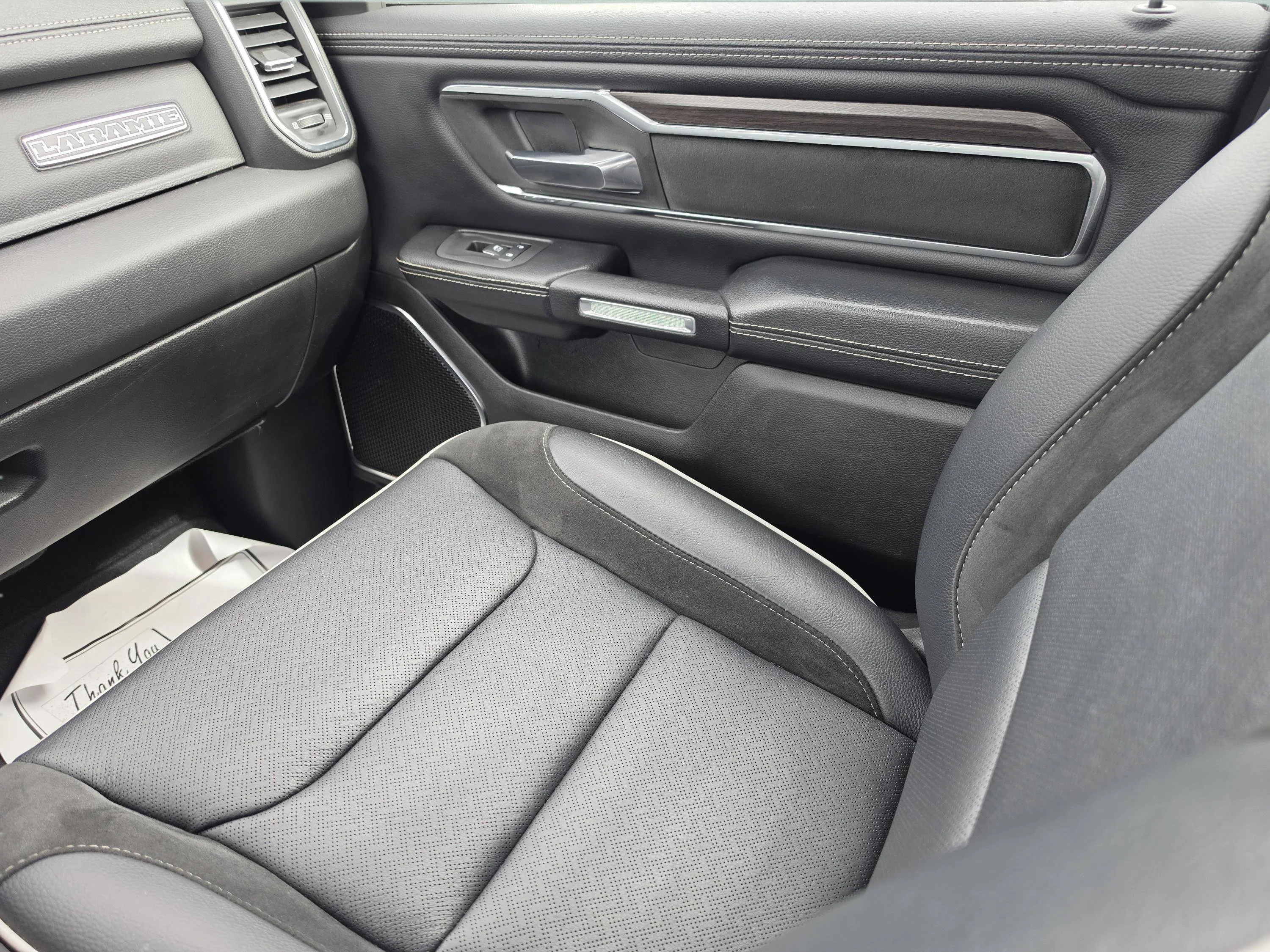 Used 2025 Bright White Clearcoat Ram Laramie image 24