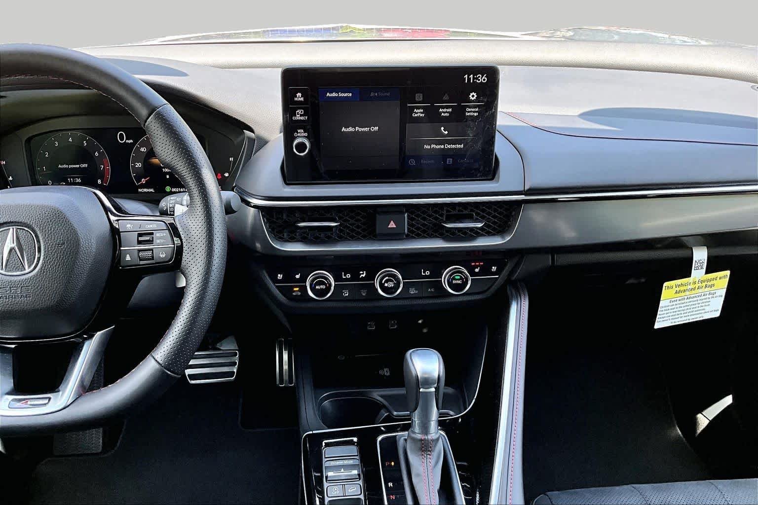 Used 2025 Solar Silver Metallic Acura w/A-Spec Package image 7