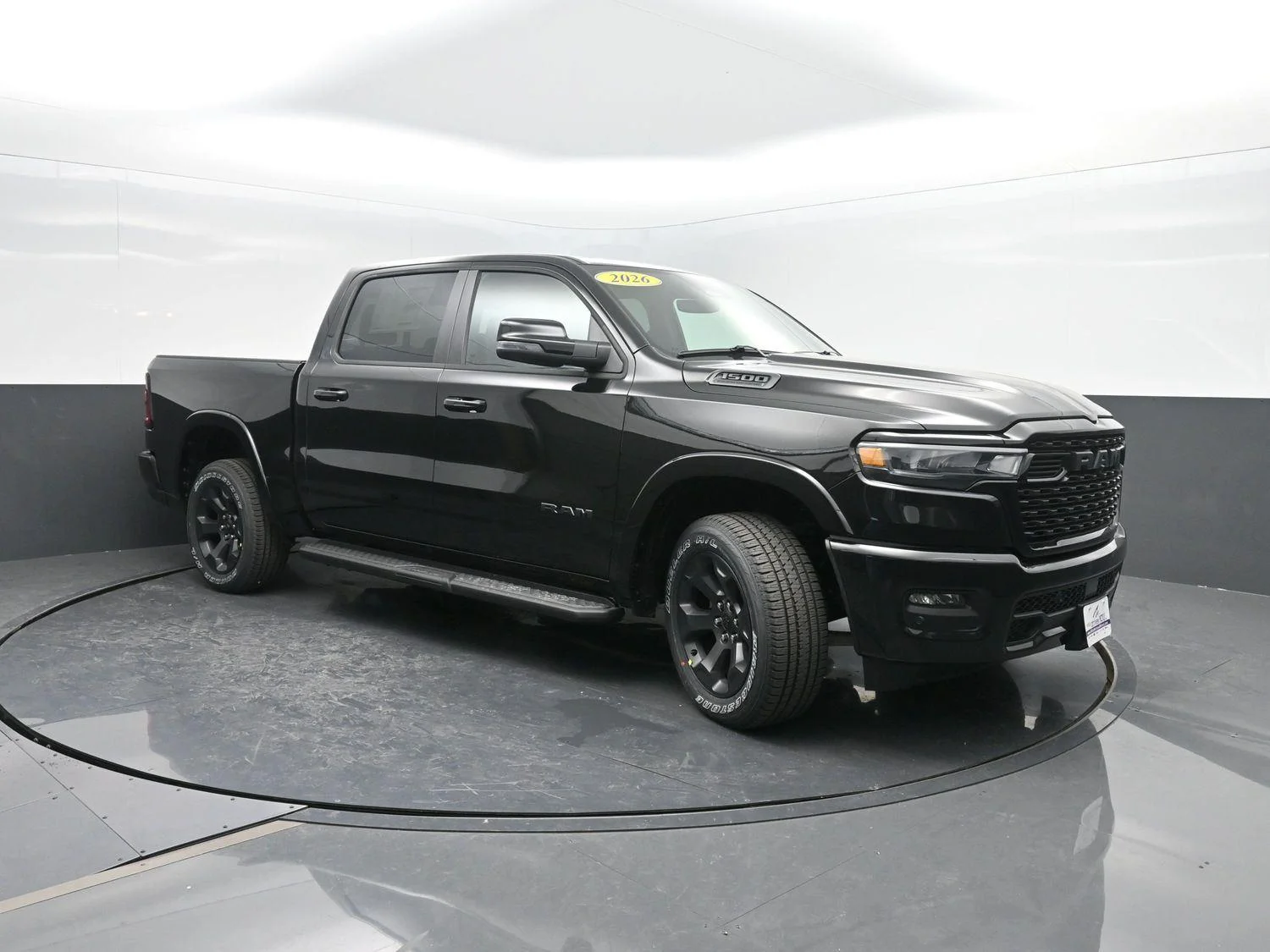 New 2026 Diamond Black Crystal Pearl-Coat Exterior Paint RAM Big Horn image 4