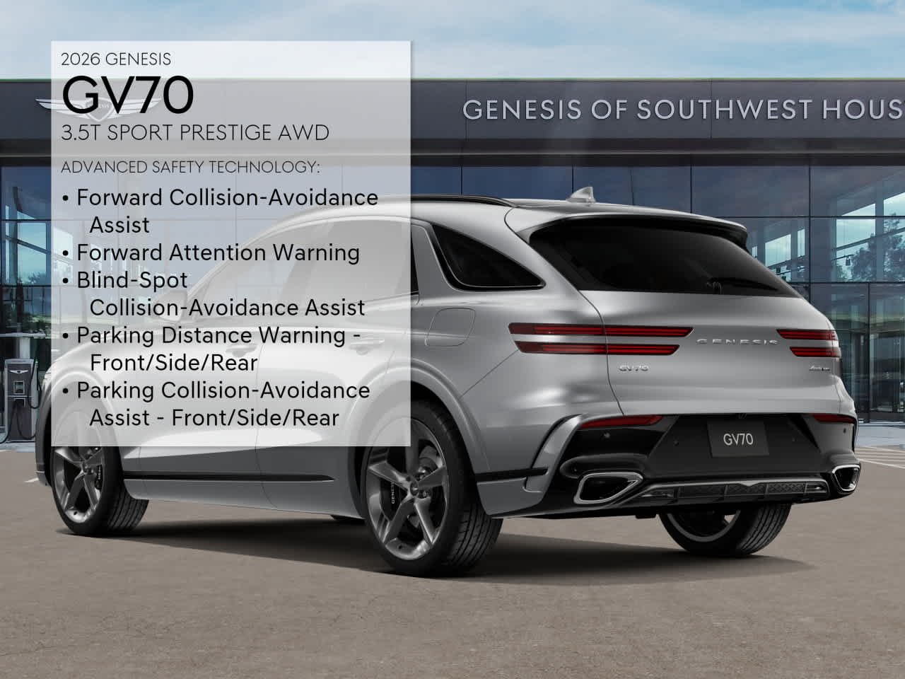 Used 2026 Savile Silver Genesis 3.5T Sport Prestige image 7