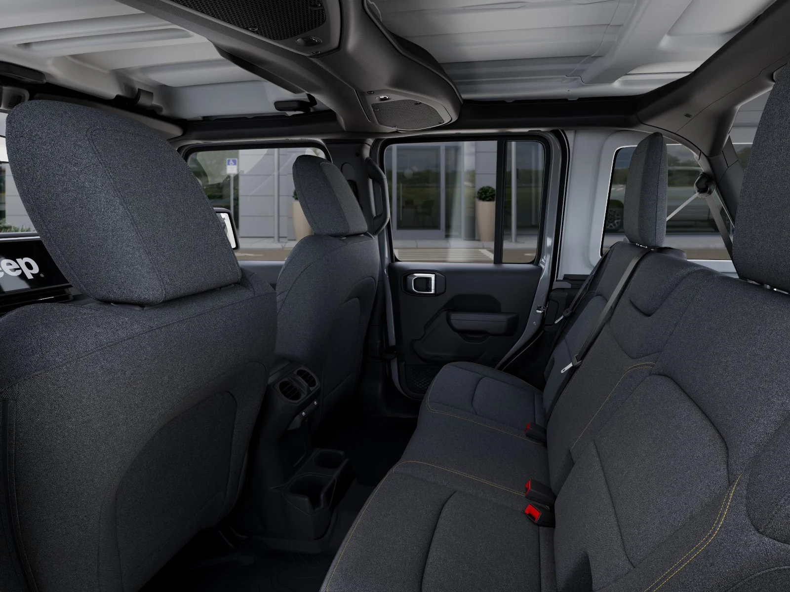 New 2026 Bright White Clearcoat Jeep Sport S image 50