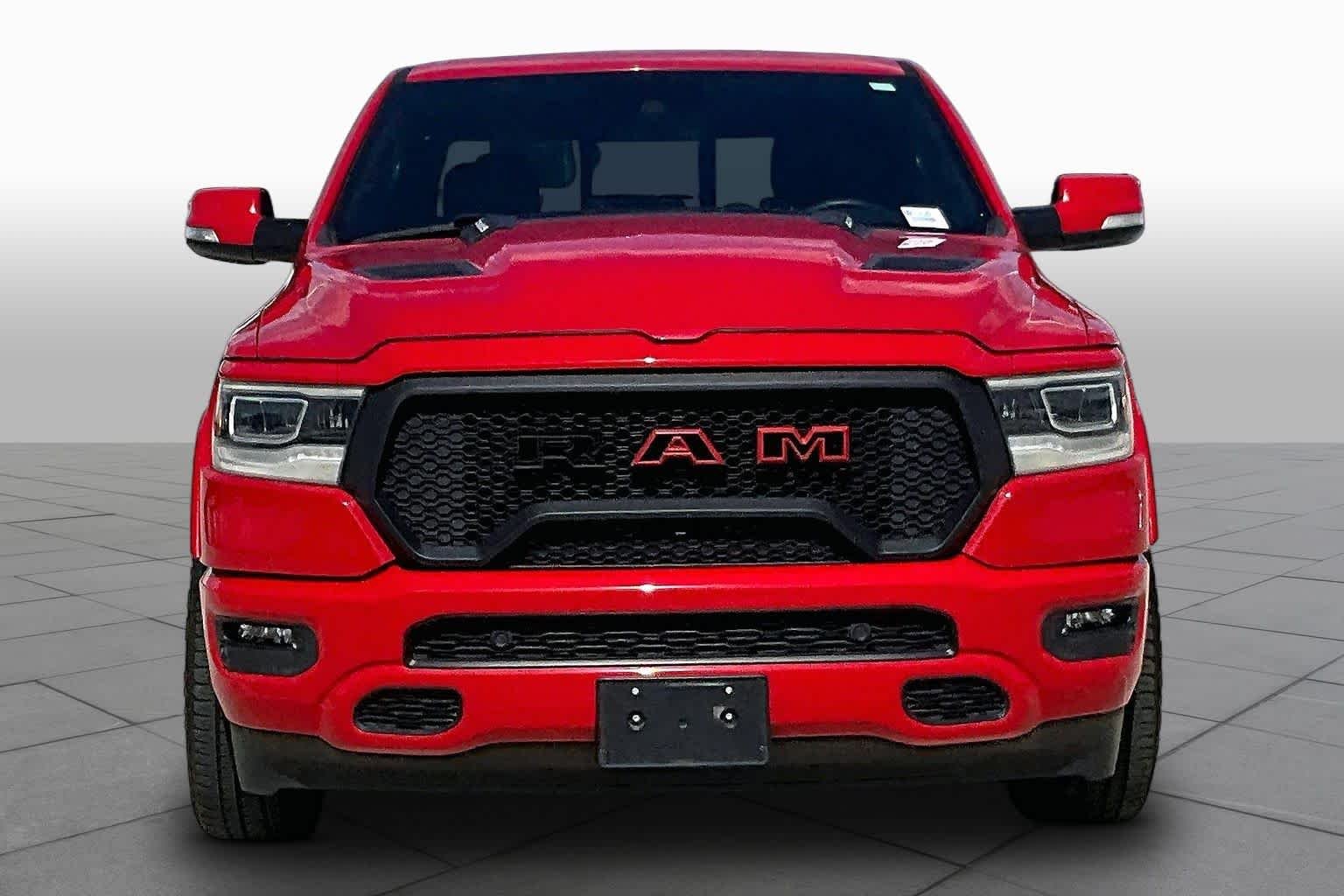 Used 2022 Flame Red Clearcoat Ram Laramie image 3