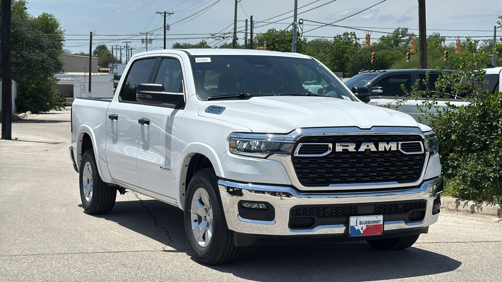 New 2026 Bright White Clear-Coat Exterior Paint RAM Lone Star image 3