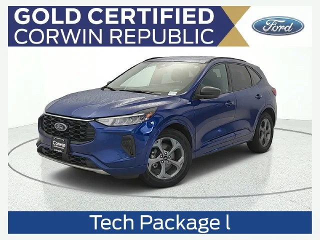 Certified Used 2023 Blue Metallic Ford ST-Line image 1