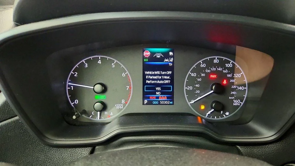 Used 2024 Barcelona Red Metallic Toyota Hybrid SE 4WD image 14