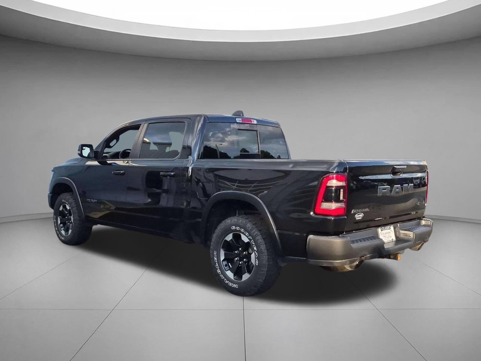 Used 2022 Diamond Black Crystal Pearlcoat Ram Rebel image 3