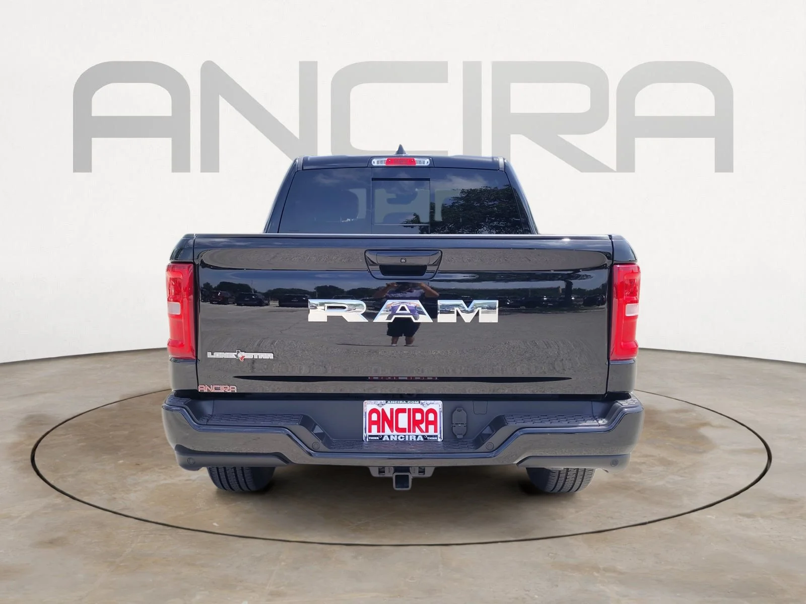 Used 2025 Diamond Black Crystal Pearlcoat Ram Lone Star image 9