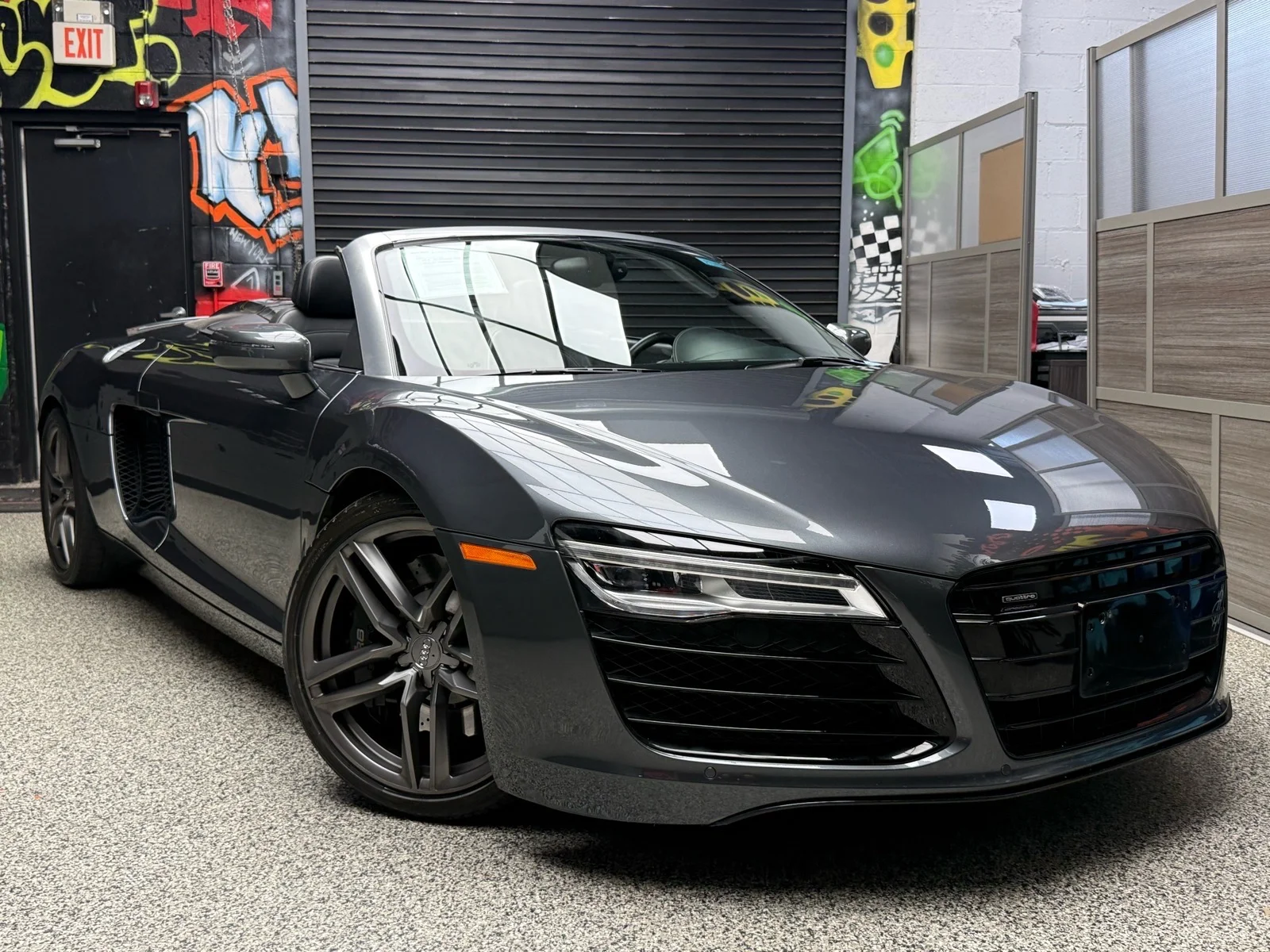Used 2015 Daytona Gray Pearl Effect (6y) Audi 4.2 QUATTRO SPYDER image 7