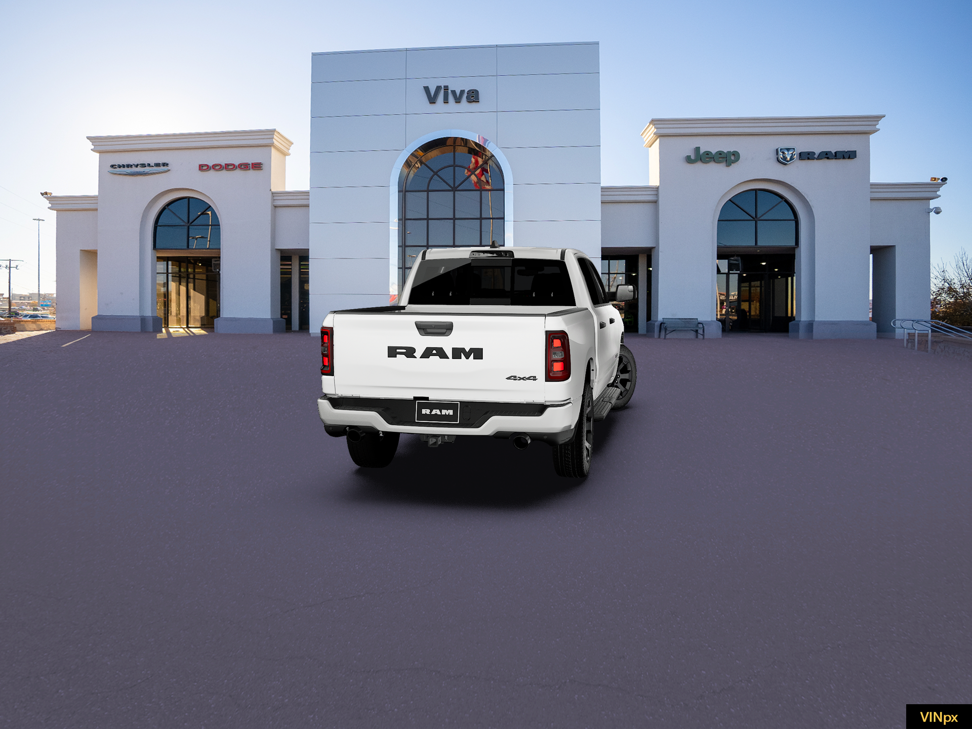 New 2027 Bright White Clearcoat RAM  image 14