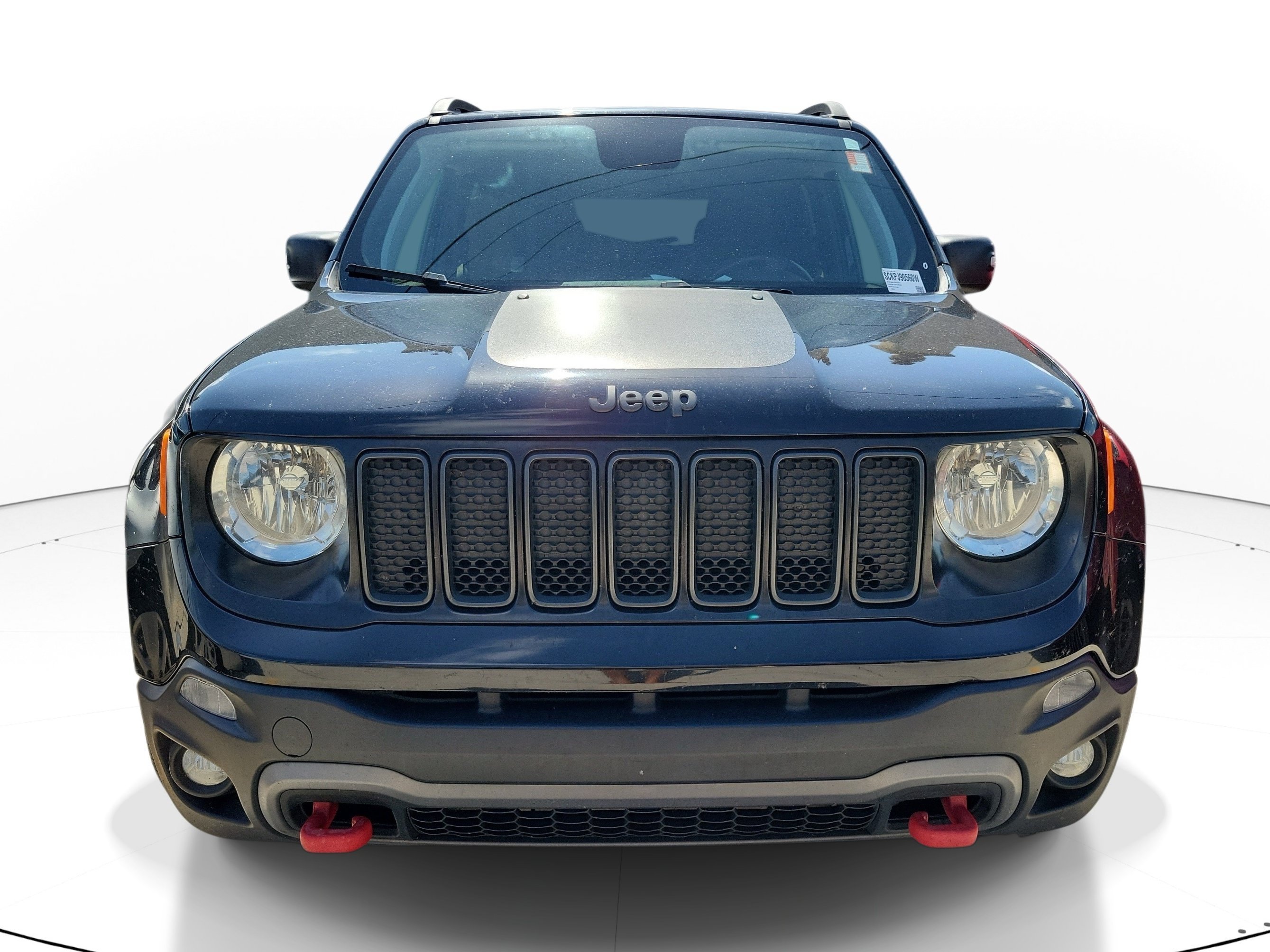 Used 2019 Black Clearcoat Jeep Trailhawk image 2