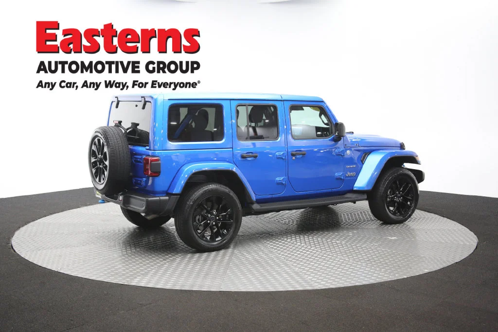 Used 2024 Blue Jeep Sahara 4xe image 44