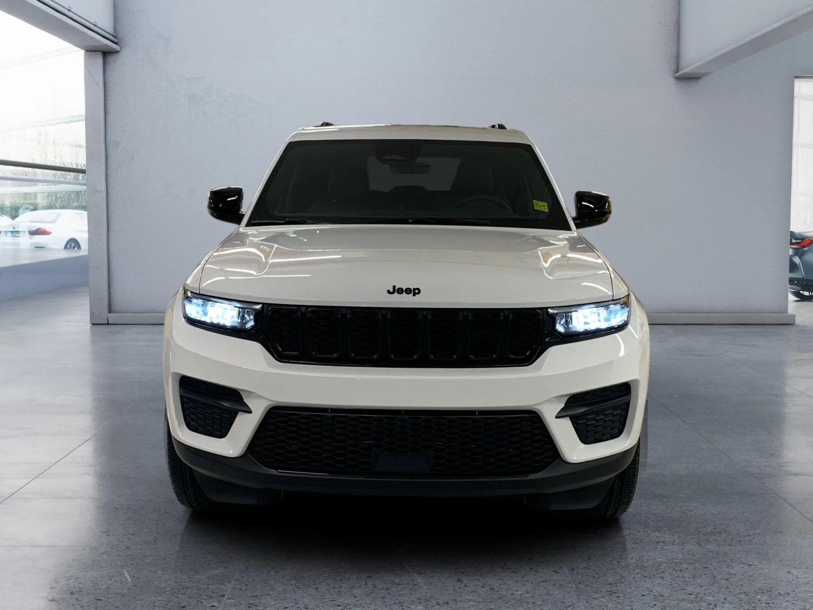 New 2025 Bright White Jeep Altitude image 8