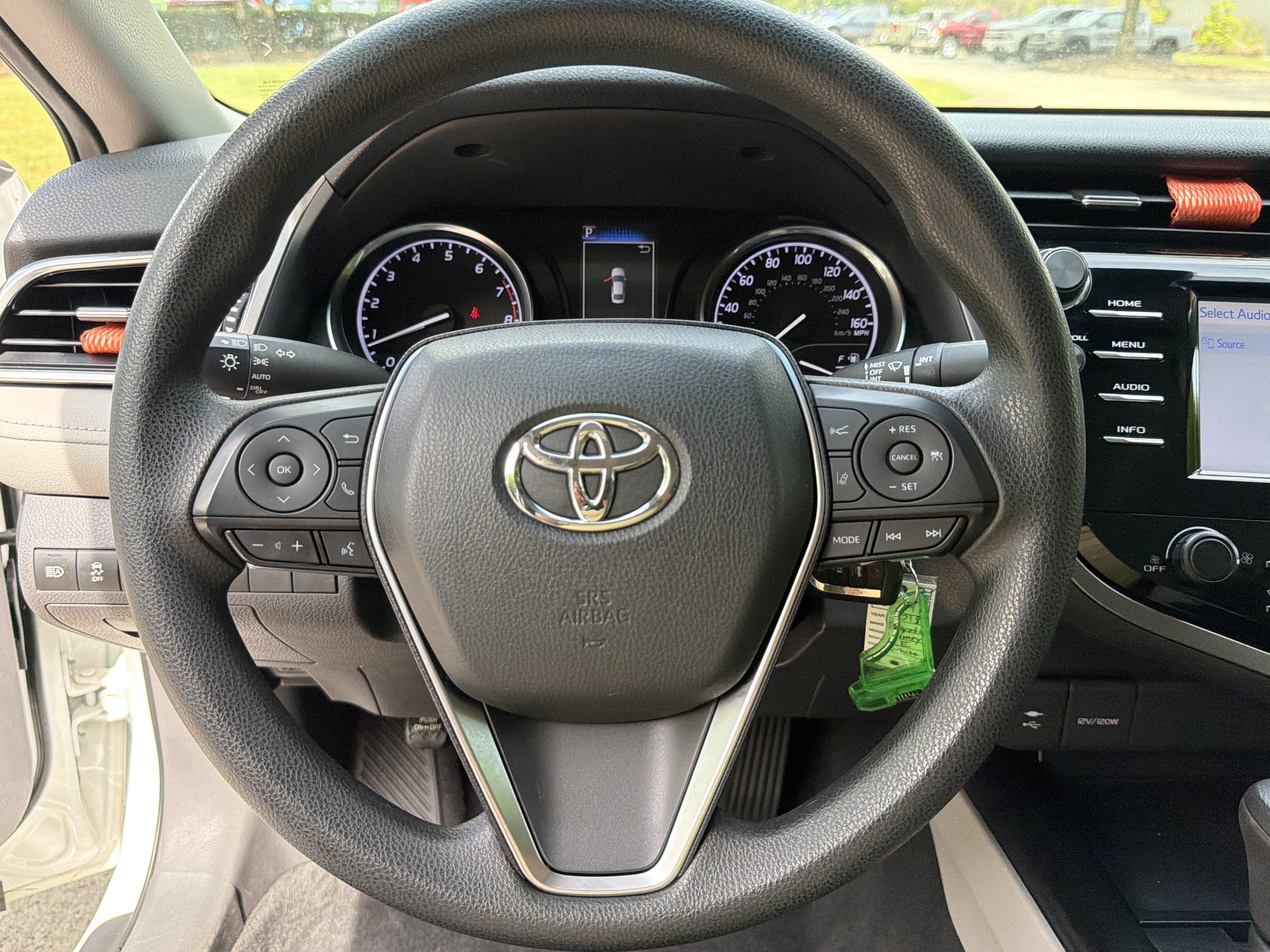 Used 2018 Super White Toyota LE image 22