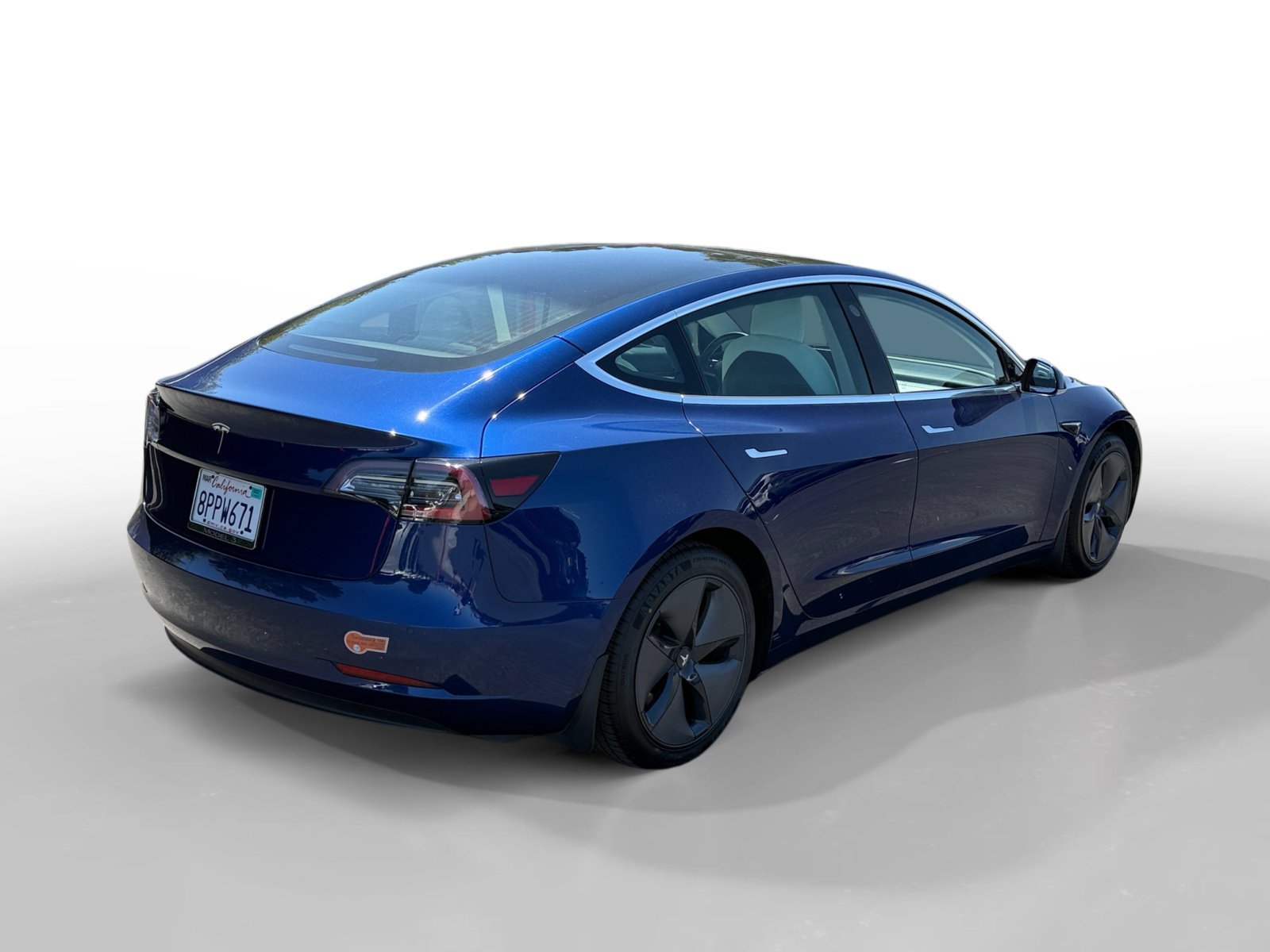 Used 2020 Deep Blue Metallic Tesla Standard Range Plus image 5