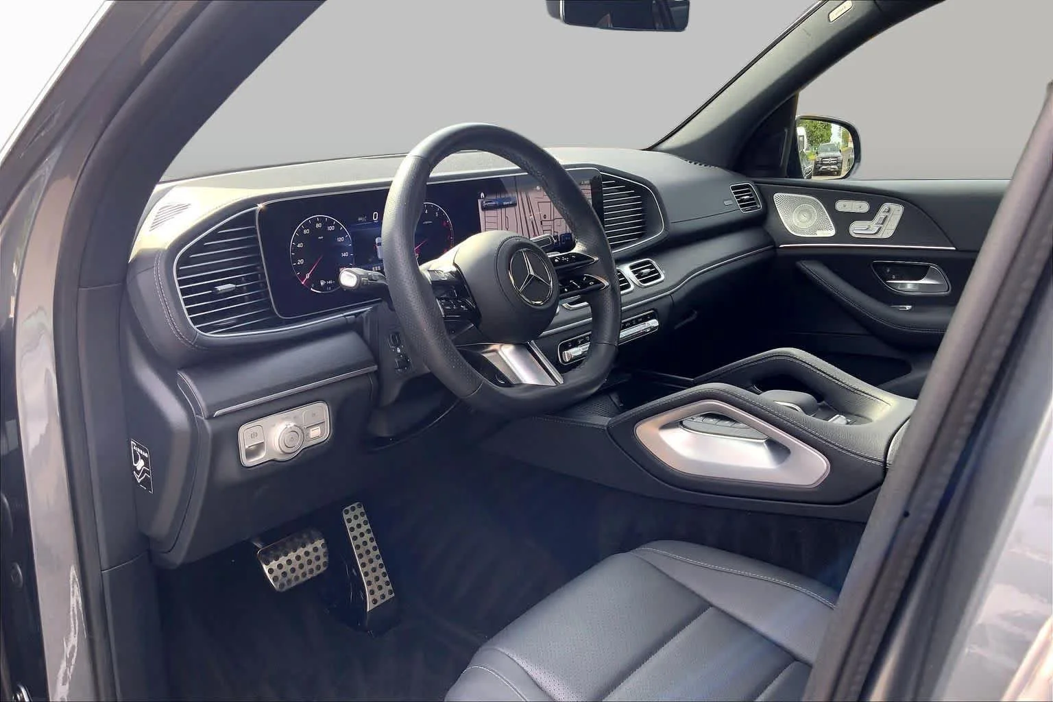 Certified Used 2024 Selenite Grey Metallic Mercedes-Benz GLS 450 image 17