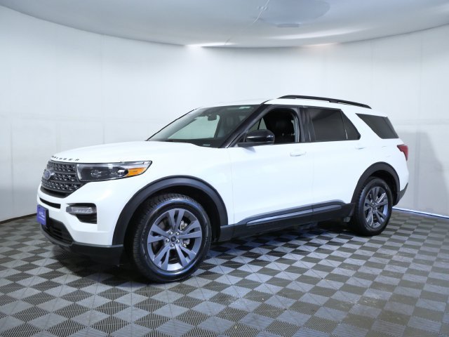 Certified 2023 Ford Explorer XLT with VIN 1FMSK8DH4PGA64413 for sale in Apple Valley, Minnesota
